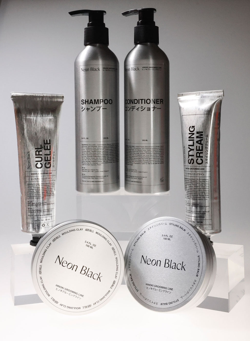 The Hinoki Trio: Shampoo, Conditioner and stylers